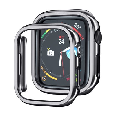 Ütésálló arany PC-tok védőburkolat Apple Watch sorozathoz 10 9 8 7 6 5 4 3 2 1 SE Ultra 49mm 45mm 41mm 46mm 42mm