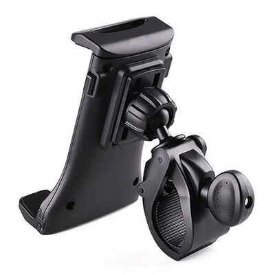 Suport pentru tabletă iBudim pentru bicicletă, bandă de alergare de 4-12 inci, ghidon de sală de gimnastică pentru interior, suport pentru tabletă pentru computer, suport pentru telefonul pentru bicicletă iPad Air Pro