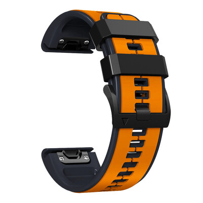Curea de ceas din silicon QuickFit pentru Garmin Epix Pro Gen 2 51MM 47MM Cureaua de ceas pentru bratara Garmin Fenix 6X 6 Pro 5X 5 Plus 7X 7