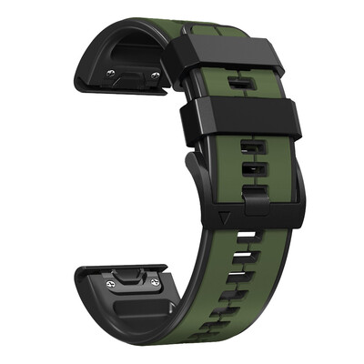 Curea de ceas din silicon QuickFit pentru Garmin Epix Pro Gen 2 51MM 47MM Cureaua de ceas pentru bratara Garmin Fenix 6X 6 Pro 5X 5 Plus 7X 7