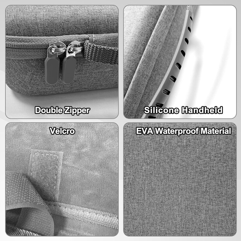 Husă de transport DOBE pentru portalul Playstation cu depozitare pentru piese de schimb, geantă de călătorie portabilă EVA rezistentă la șocuri pentru portalul PS5