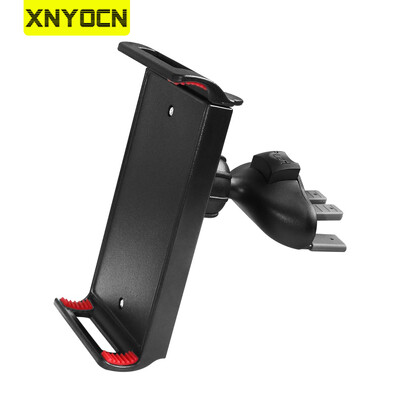 Xnyocn planšetinio kompiuterio laikiklis Universalus 4–11 colių automobilio CD lizdas, oro ventiliacijos laikiklis Mobiliojo telefono tvirtinimo stovas, skirtas iPad Pro iPhone Xiaomi Huawei