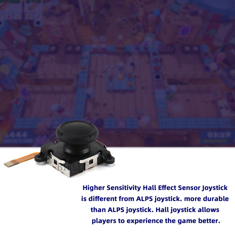 Joystick cu efect Hall de schimb pentru Nintendo Switch/Lite/OLED Joycon Stick analog pentru degetul mare pentru piese de reparare Stick analogic