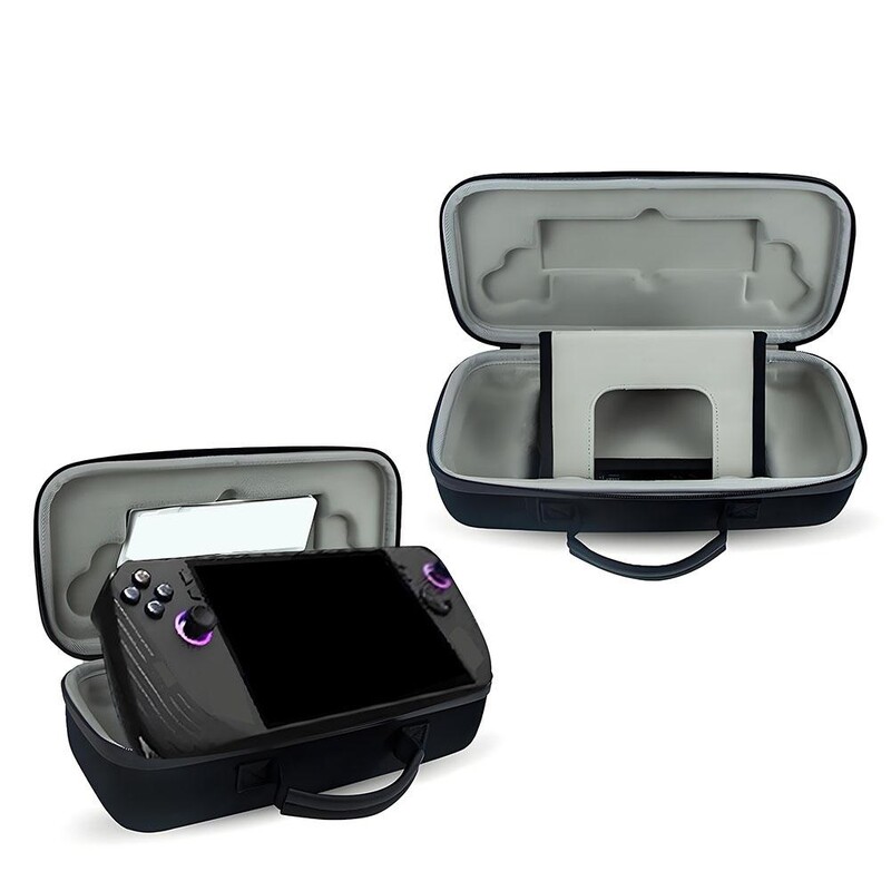 Kemény EVA hordtáska ROG Ally X konzolhoz kézi tárolótáska Hordozható ütésálló védő utazótáska játéktartozék