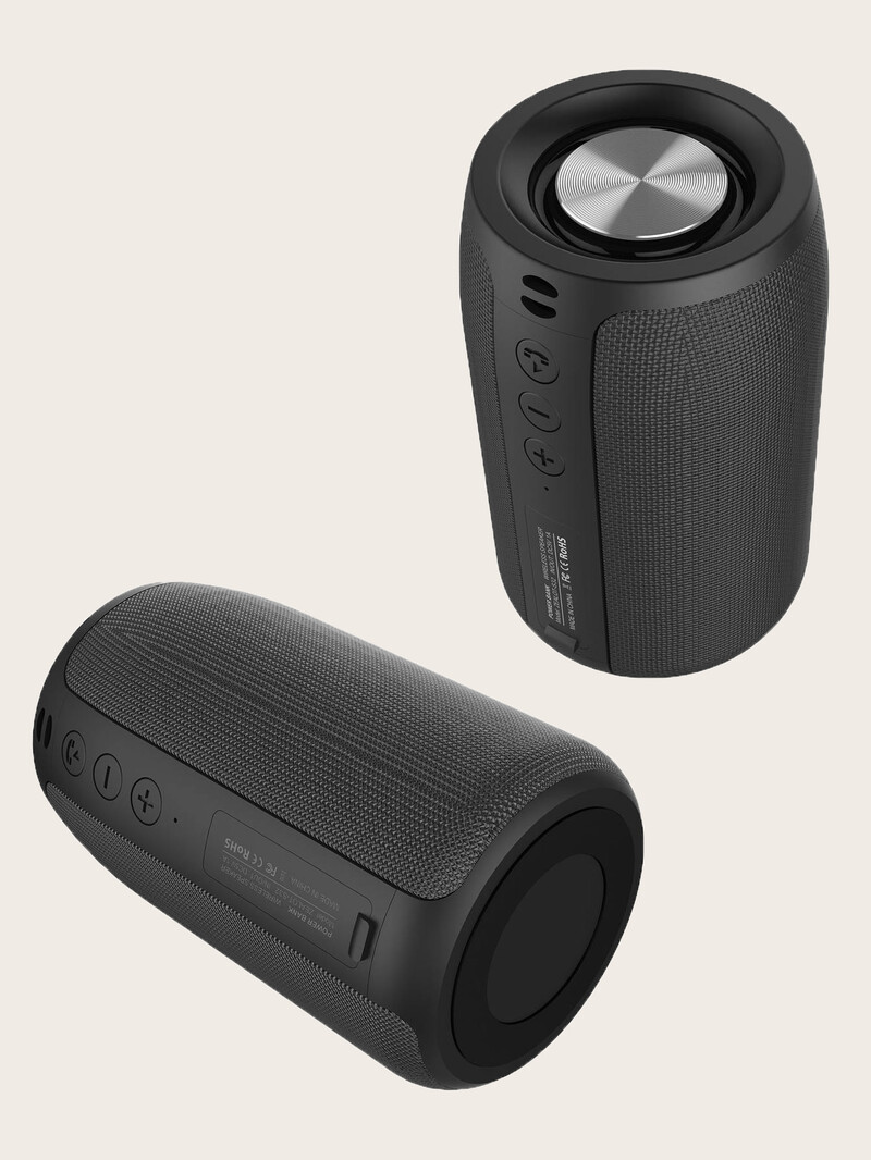 S32 zealot Μαύρο Ασύρματο ηχείο Bluetooth Φορητό εξωτερικού χώρου Το νεότερο μικρό υπογούφερ ηχείων