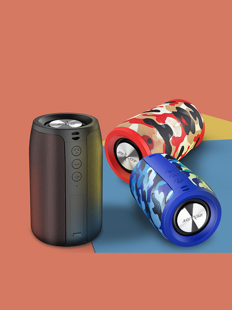 S32 zealot Μαύρο Ασύρματο ηχείο Bluetooth Φορητό εξωτερικού χώρου Το νεότερο μικρό υπογούφερ ηχείων