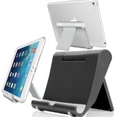 Összehajtható asztali táblagép állvány, rögzíthető univerzális állvány iPhone Xiaomi notebook tartóhoz Macbook Air Pro Huawei táblagép tartóhoz