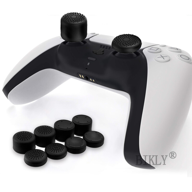 8 τεμ. Αναλογικό κάλυμμα λαβής αντίχειρα για PS5 PS4 PS3 Xbox 360 χειριστήριο σιλικόνης Height Joystick Thumbsticks Game Accessories