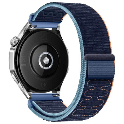 Curea ceas inteligentă 20mm 22mm pentru Amazfit Balance GT4/3/2 46mm Bratara din nailon cu buclă pentru Samsung Galaxy Watch 4/6 Classic 5 Pro 45mm