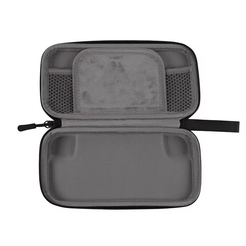 Rankinės žaidimų konsolės nešiojimo dėklas, skirtas „Retroid Pocket 4/4 Pro Black“, permatomas rankena ir „Retroid Pocket 4“ laikymo krepšys