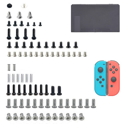 Резервен пълен комплект винтове Пружинен ремонтен комплект за Nintendo Switch Console Joycon Left Right Инструменти Аксесоари