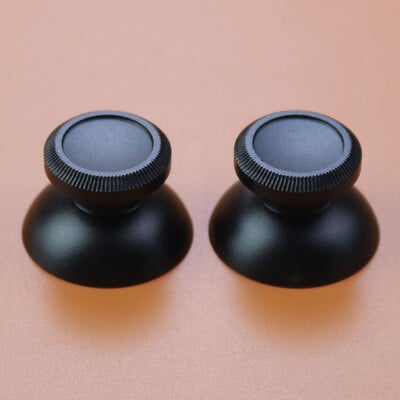 JCD 2 bucăți metal analog Joystick Thumb Stick Grip Cap pentru PS4 Pro PS3 Xbox One Slim Series XS Accesorii controler