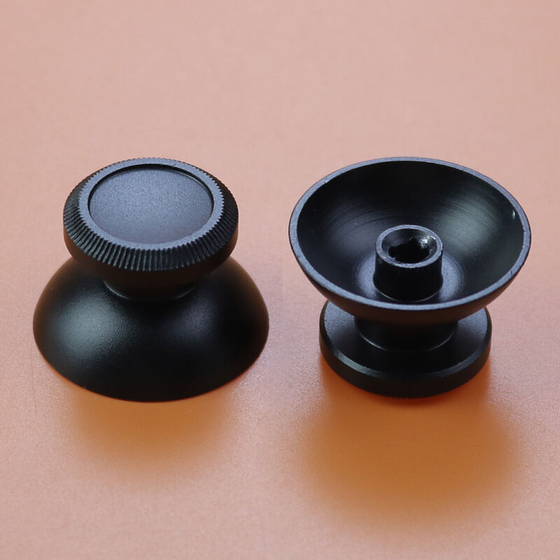 JCD 2 bucăți metal analog Joystick Thumb Stick Grip Cap pentru PS4 Pro PS3 Xbox One Slim Series XS Accesorii controler
