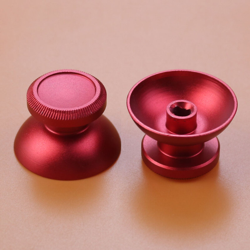 JCD 2 bucăți metal analog Joystick Thumb Stick Grip Cap pentru PS4 Pro PS3 Xbox One Slim Series XS Accesorii controler