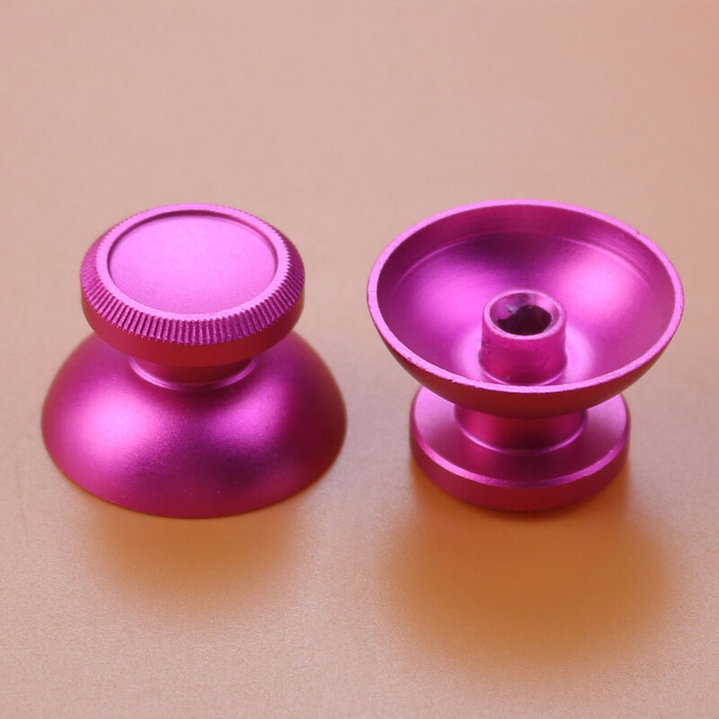 JCD 2 bucăți metal analog Joystick Thumb Stick Grip Cap pentru PS4 Pro PS3 Xbox One Slim Series XS Accesorii controler