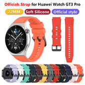 Curea de schimb din silicon de 22 mm pentru Huawei Watch GT 3 Pro Bratara originala de ceas Huawei GT3 Pro 46MM SE ceas Wrist Correa