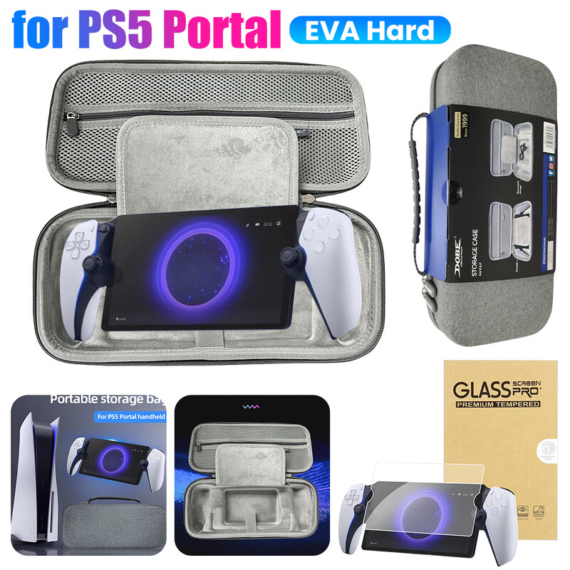 Taška EVA pre PS5 Portal, cestovné puzdro, ochranné úložné puzdro pre PS Portal pre Sony PS5, príslušenstvo k PlayStation 5 Portal