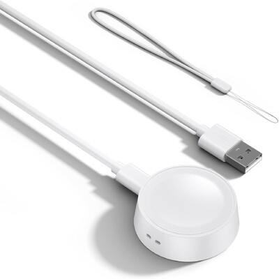 Nou portabil pentru Samsung Watch 7 Încărcător magnetic fără fir tip C Port Dock de încărcare pentru Galaxy Watch 7 6 5 4 3 Universal Ultra