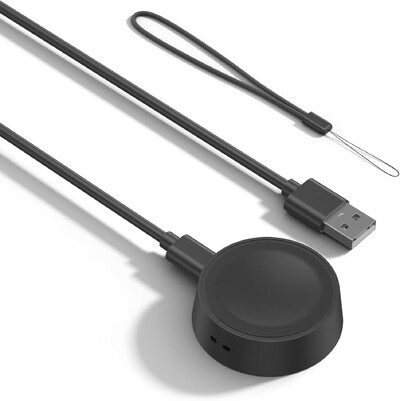 Nou portabil pentru Samsung Watch 7 Încărcător magnetic fără fir tip C Port Dock de încărcare pentru Galaxy Watch 7 6 5 4 3 Universal Ultra