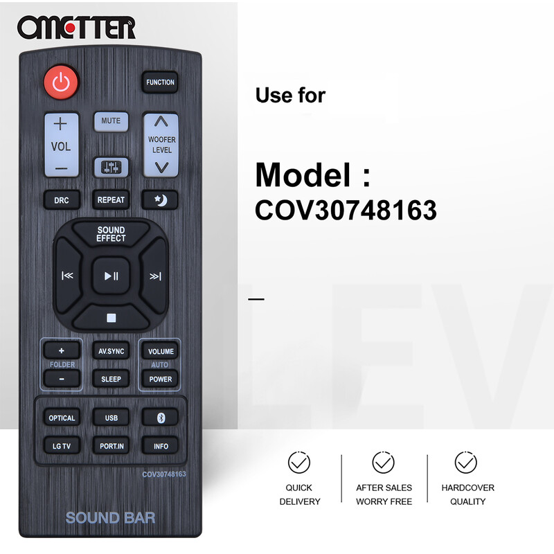 COV30748163 ÚJ Csere távirányító SOUNDBAR távirányítóhoz LAS355B LAC450B LAS350B