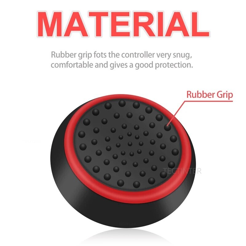 Κάλυμμα λαβών αντίχειρων 4 τμχ σιλικόνης για Sony PS5/PS3/PS4 για XBOX One /360 χειριστήριο για PS4 Pro Slim Controller