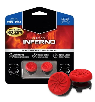 Kontrol-Freek FPS Freek Galaxy za Playstation PS5 High-Rise Analog Stick PS4 Joystick Controller Performance Command Stick Game