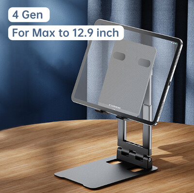 Stojan na tablet pre iPad Pro pre iPad Air 2022, nastaviteľné príslušenstvo pre iPad, podpora tabletov 4-12,9" pre Huawei Samsung Xiaomi