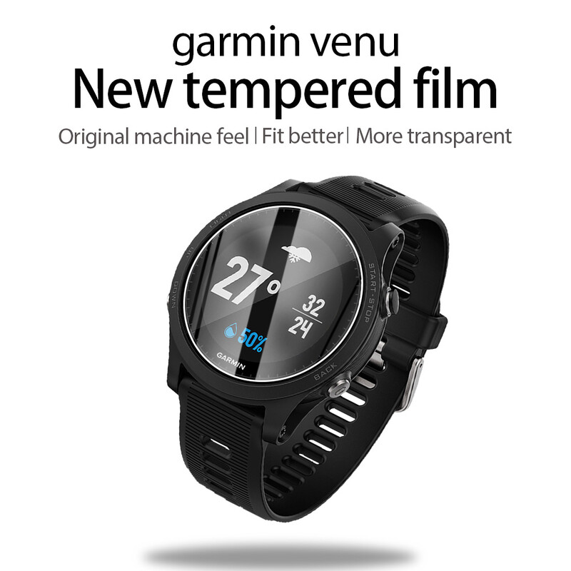 2+1 védőtok + képernyővédő fólia Garmin forerunner 45 45S órához Puha TPU védőburkolat Shell edzett üvegfólia