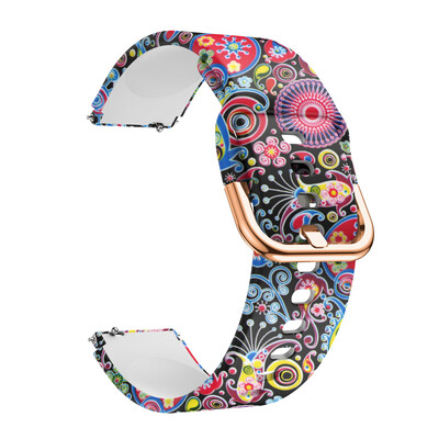 Garmin Vivoactive 5 4 4S 3 3S/Forerunner 158 245 Venu 2 2 s silikoonrihmaga kellarihm