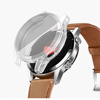 Защитен калъф FIFATA TPU за Huawei Watch GT 2 42mm 46mm Cover Full Coverage Screen Protector Shell Bumper за Huawei GT2 Case