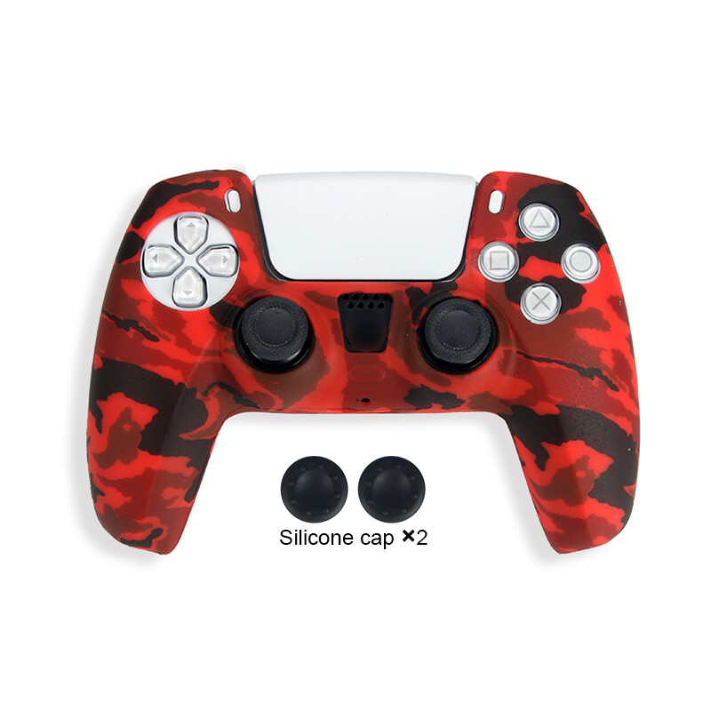 DATA FROG apsauginis silikoninis dėklas, skirtas PlayStation 5 Cover Skin Joystick Thumb Stick Grips dangtelis PS5 valdikliui