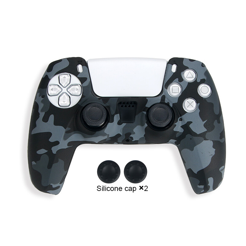 DATA FROG apsauginis silikoninis dėklas, skirtas PlayStation 5 Cover Skin Joystick Thumb Stick Grips dangtelis PS5 valdikliui