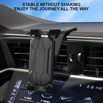 Xnyocn Easy Paste Tablet Stand Αναδιπλούμενη βάση Universal Car Dashborad Κεντρική κονσόλα βάσης για iPad Xiaomi Huawei καρτέλα 4-14 ιντσών