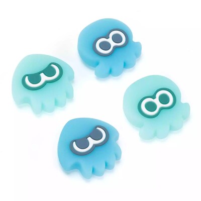 Yocore Luminous Thumb Grip Caps за Nintendo Switch /Switch OLED/Switch Lite Splatoon 3
