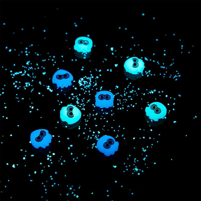 Capace Yocore Luminous Thumb Grip pentru Nintendo Switch/Switch OLED/Switch Lite Splatoon 3