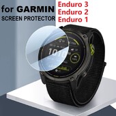5 bucăți de protecție pentru ecran pentru ceas inteligent pentru Garmin Enduro 3, sticlă securizată, folie de protecție rezistentă la zgârieturi pentru Garmin Enduro 2/1