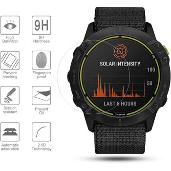 5PCS Защитно фолио за екран на смарт часовник за Garmin Enduro 3, закалено стъкло, устойчиво на надраскване, защитно фолио за Garmin Enduro 2 /1