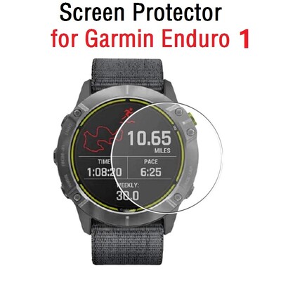 5 bucăți de protecție pentru ecran pentru ceas inteligent pentru Garmin Enduro 3, sticlă securizată, folie de protecție rezistentă la zgârieturi pentru Garmin Enduro 2/1