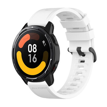 За Xiaomi Watch S1 активен смарт часовник Силиконова каишка за китка Спортна каишка За Xiaomi Watch S1 /Mi Watch Цвят 22 мм Гривна correa