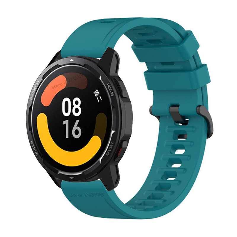 Για Xiaomi Watch S1 ενεργό Έξυπνο ρολόι Αθλητικό λουράκι καρπού σιλικόνης για ρολόι Xiaomi S1 /Mi Watch Color 22mm Βραχιόλι correa