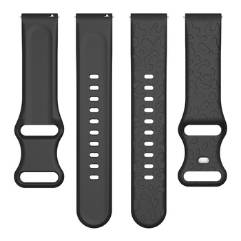 Χαραγμένο λουράκι για Garmin Vivoactive 5 4 4s 3 βραχιόλι σιλικόνης Garmin Venu 3 3s 2plus Forerunner 245 255s 265s ζώνη ρολογιού