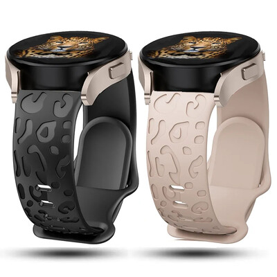 Гравирана каишка за силиконова гривна Garmin Vivoactive 5 4 4s 3 Garmin Venu 3 3s 2plus Forerunner 245 255s 265s каишка за часовник