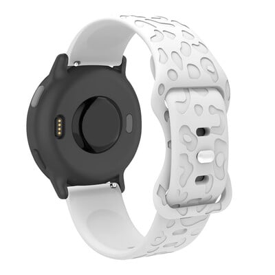 Curea gravata pentru Garmin Vivoactive 5 4 4s 3 Bratara din silicon Garmin Venu 3 3s 2plus Forerunner 245 255s 265s Curea de ceas