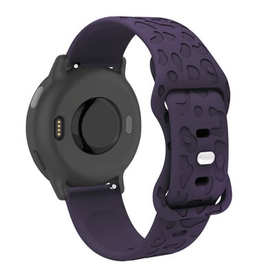 Curea gravata pentru Garmin Vivoactive 5 4 4s 3 Bratara din silicon Garmin Venu 3 3s 2plus Forerunner 245 255s 265s Curea de ceas