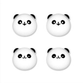 PlayVital Cute Joystick Caps Analog Cover Thumb Grips pentru Switch & Switch Lite & Switch OLED - Chubby Panda