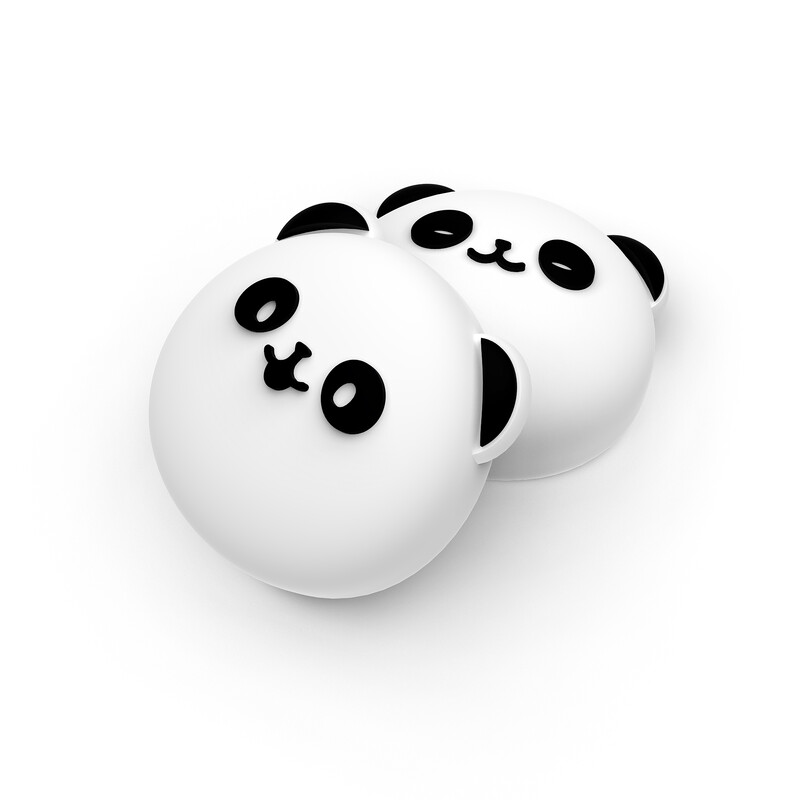 PlayVital Cute Joystick Caps Analog Cover Thumb Grips pentru Switch & Switch Lite & Switch OLED - Chubby Panda