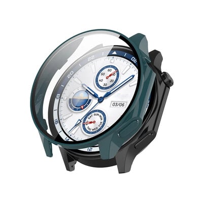 Tvrdené sklo + puzdro pre inteligentné hodinky Oneplus Watch 2, ochranný kryt z tvrdeného skla a tvrdeného PC pre OppoWatch X, príslušenstvo