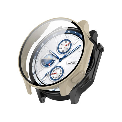 Tvrdené sklo + puzdro pre inteligentné hodinky Oneplus Watch 2, ochranný kryt z tvrdeného skla a tvrdeného PC pre OppoWatch X, príslušenstvo