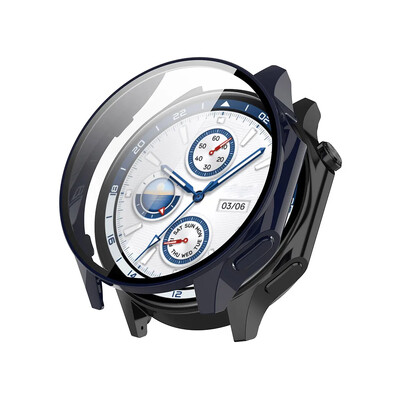 Tvrdené sklo + puzdro pre inteligentné hodinky Oneplus Watch 2, ochranný kryt z tvrdeného skla a tvrdeného PC pre OppoWatch X, príslušenstvo