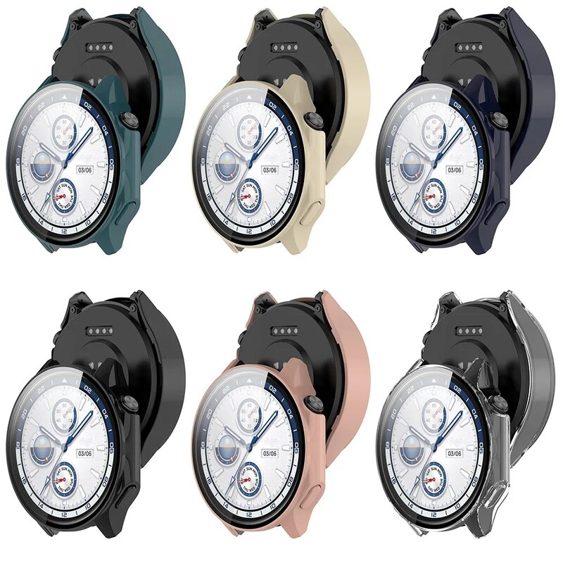 Tvrdené sklo + puzdro pre inteligentné hodinky Oneplus Watch 2, ochranný kryt z tvrdeného skla a tvrdeného PC pre OppoWatch X, príslušenstvo
